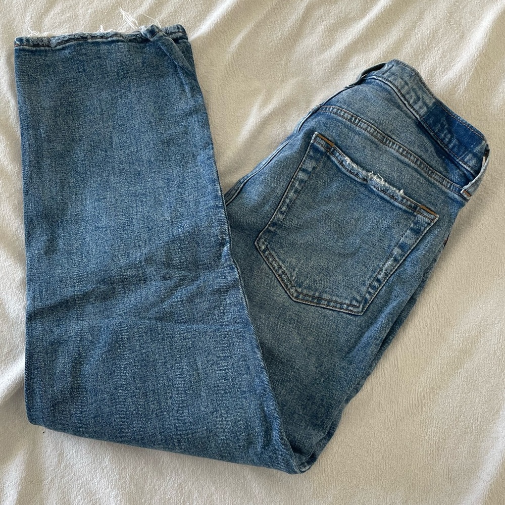 Abercrombie Ultra High Rise Straight Jeans